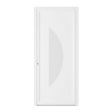 Porte d'entrée PVC à barillet 215 x 90 cm | Almont