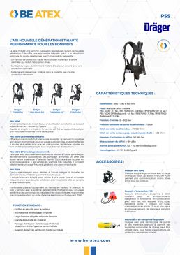 Appareil respiratoire Isolant | PSS 3000, PSS 5000, PSS 7000 (ARI)