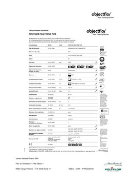 Revêtement de sol PVC homogène | Polyflor Palettone