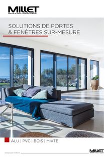 Catalogue portes et fenêtres aluminium, PVC, bois, mixte 2022