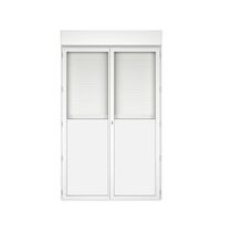 Fenêtre PVC Blanc avec volet roulant intégré | Héméra sur Mesure