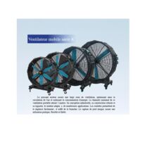 Ventilateur portable Série A | Ventilation mobile compacte pour usage professionnel