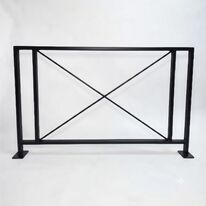 Barrière de voirie en acier thermolaqué  Cordela Néomob