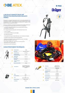 Appareil respiratoire isolant | kit R-PAS