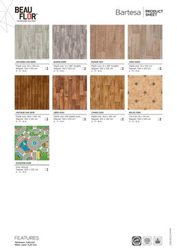 Revêtement de sol en vinyle pour sols souples | Bartesa