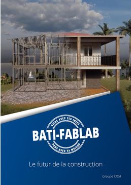 Maison modulaire optimisée en kit 111 m² -  avec patio /idéale jeunes ou petit budget | BATI-FABLAB